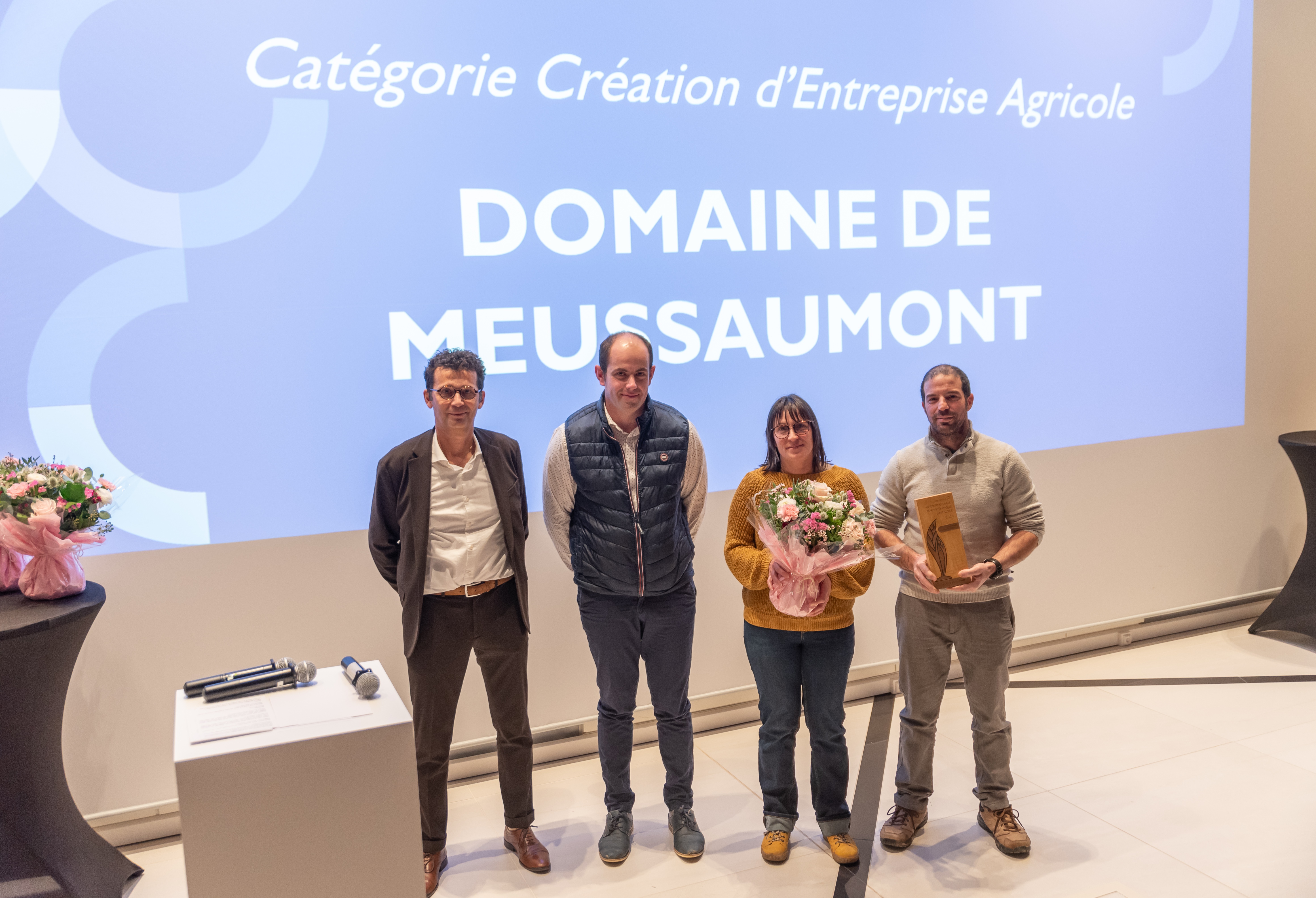 [Photo] (55)  Lydie et Ischaï Yaacov DOITCH -  DOMAINE DE MEUSSEMONT