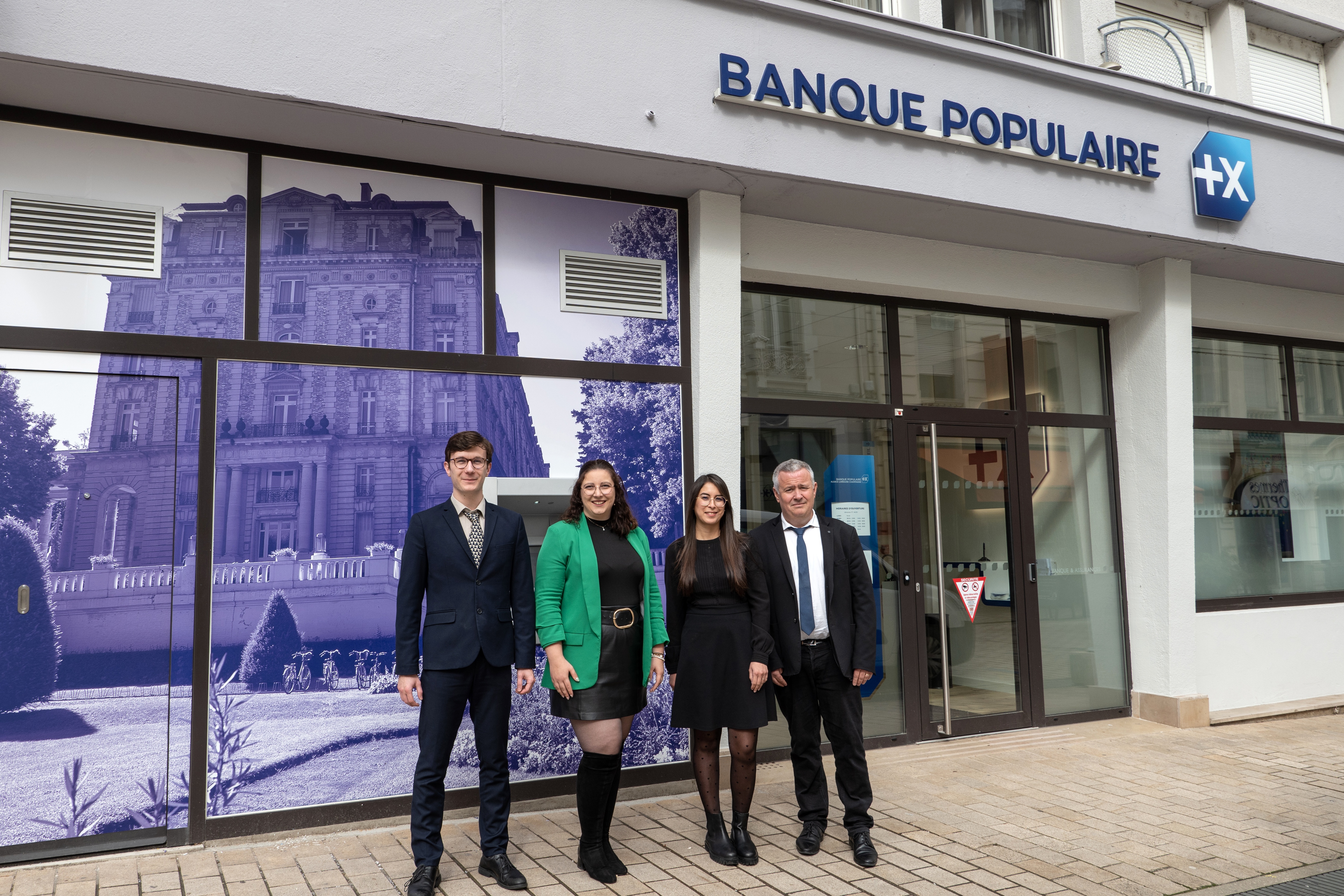 [Photo] Equipe de l'agence BPALC de Vittel