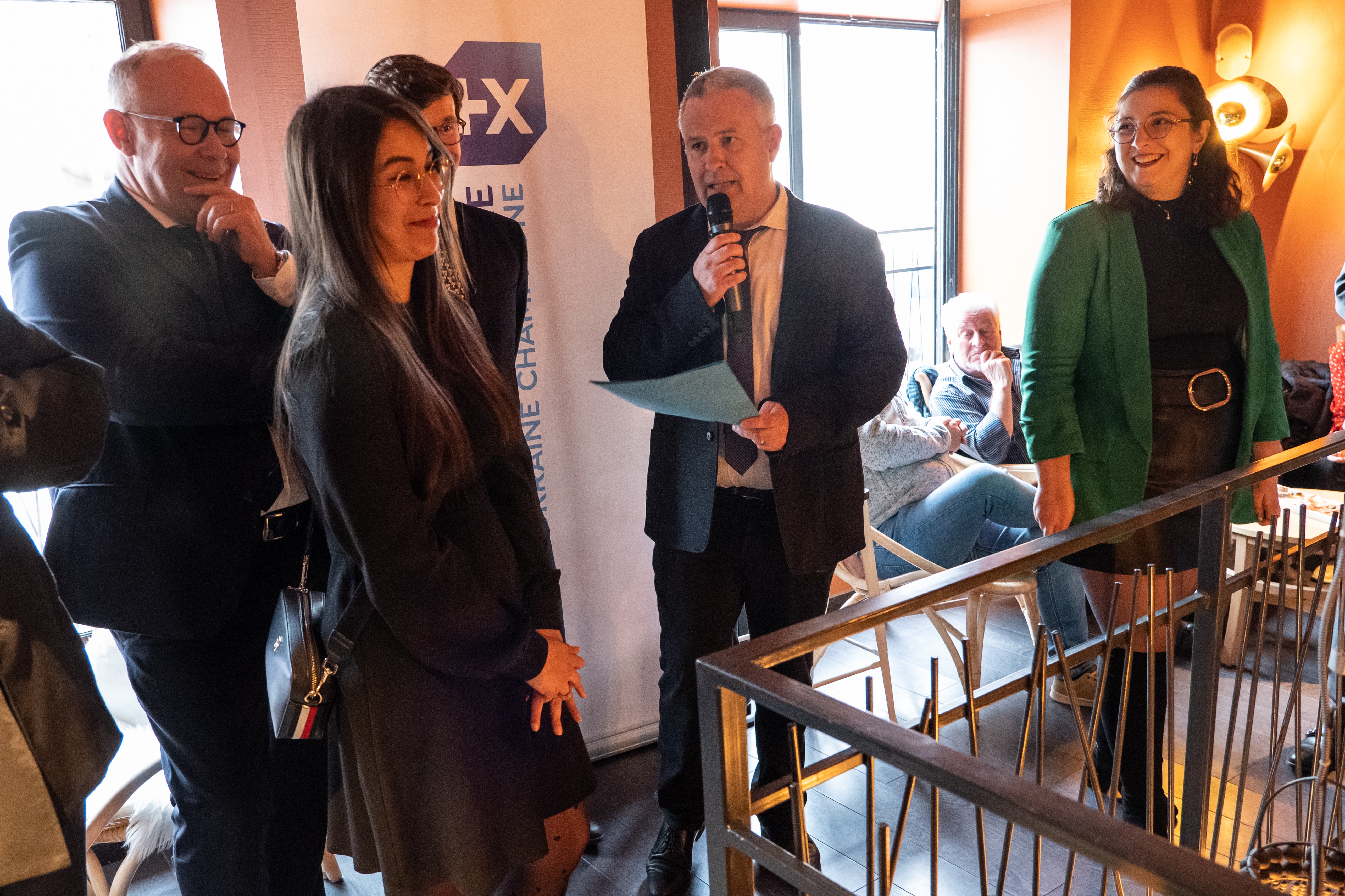 [Photo]  Discours de Vincent AUBERT, Directeur de l’agence BPALC de Vittel