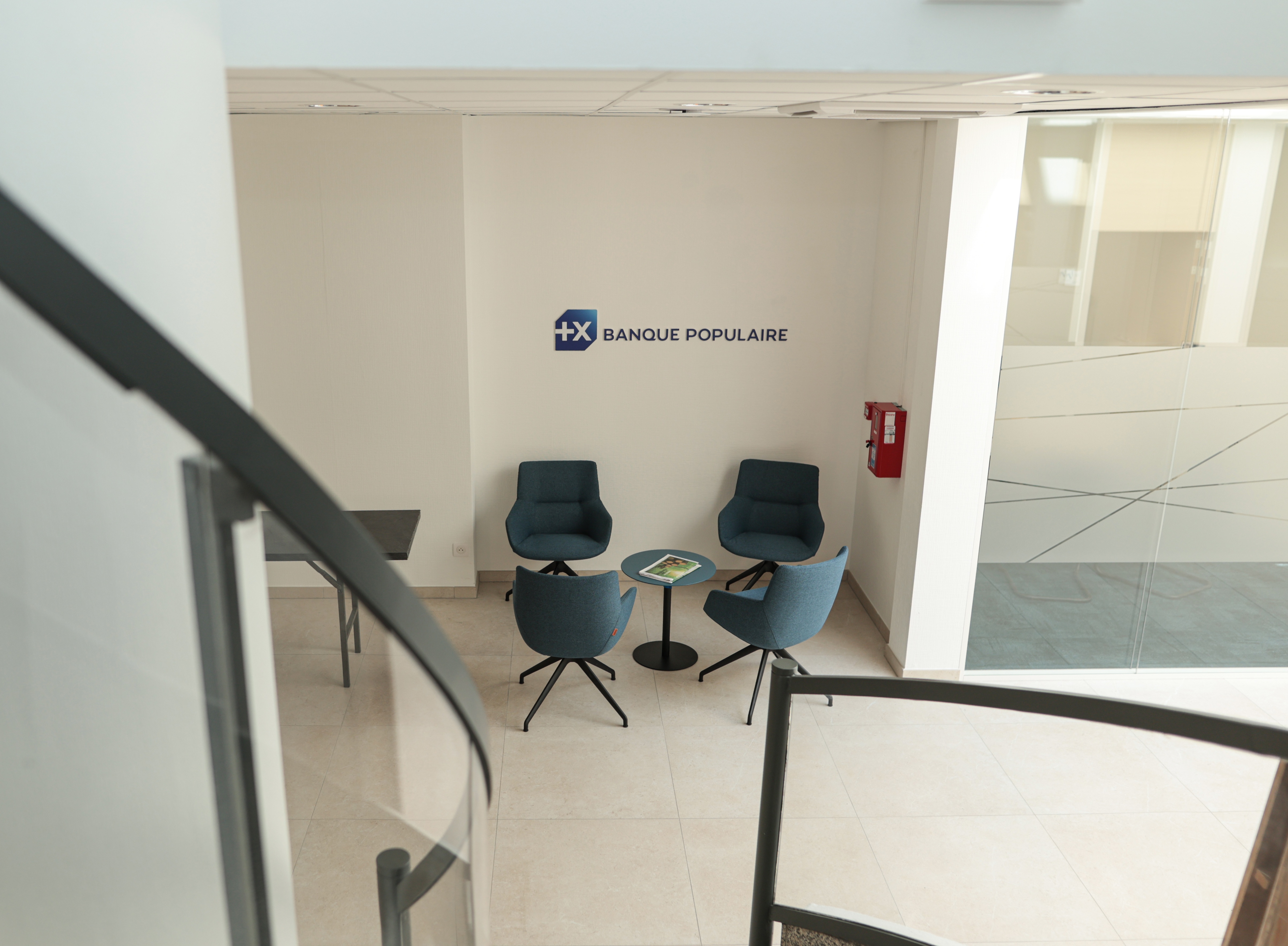 [Photo]  Espace accueil au rez-de-chaussée