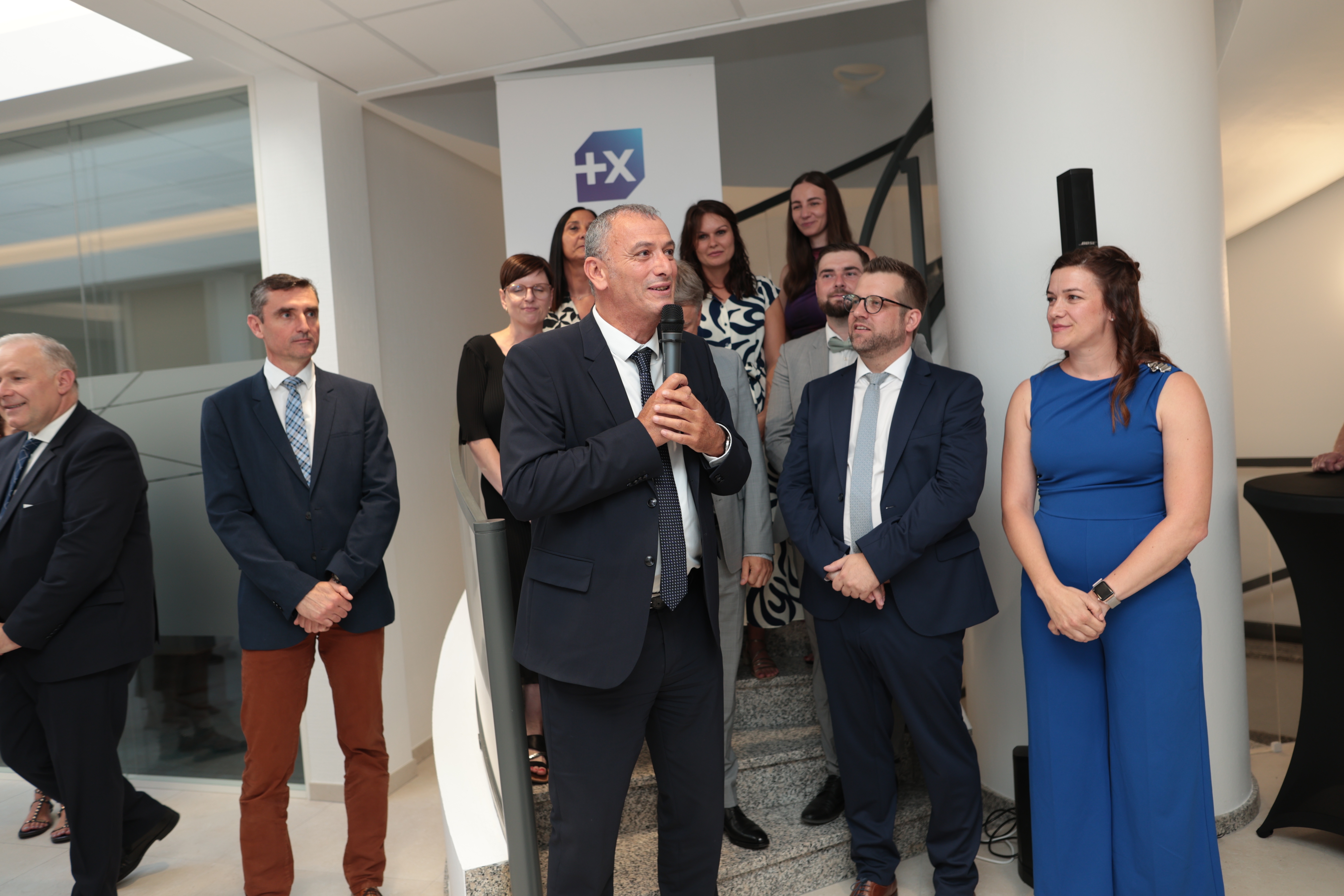 [Photo]  Discours de Fabrice HAMRAOUI, Directeur de l’Exploitation des Territoires et Clients de Proximité de la BPALC