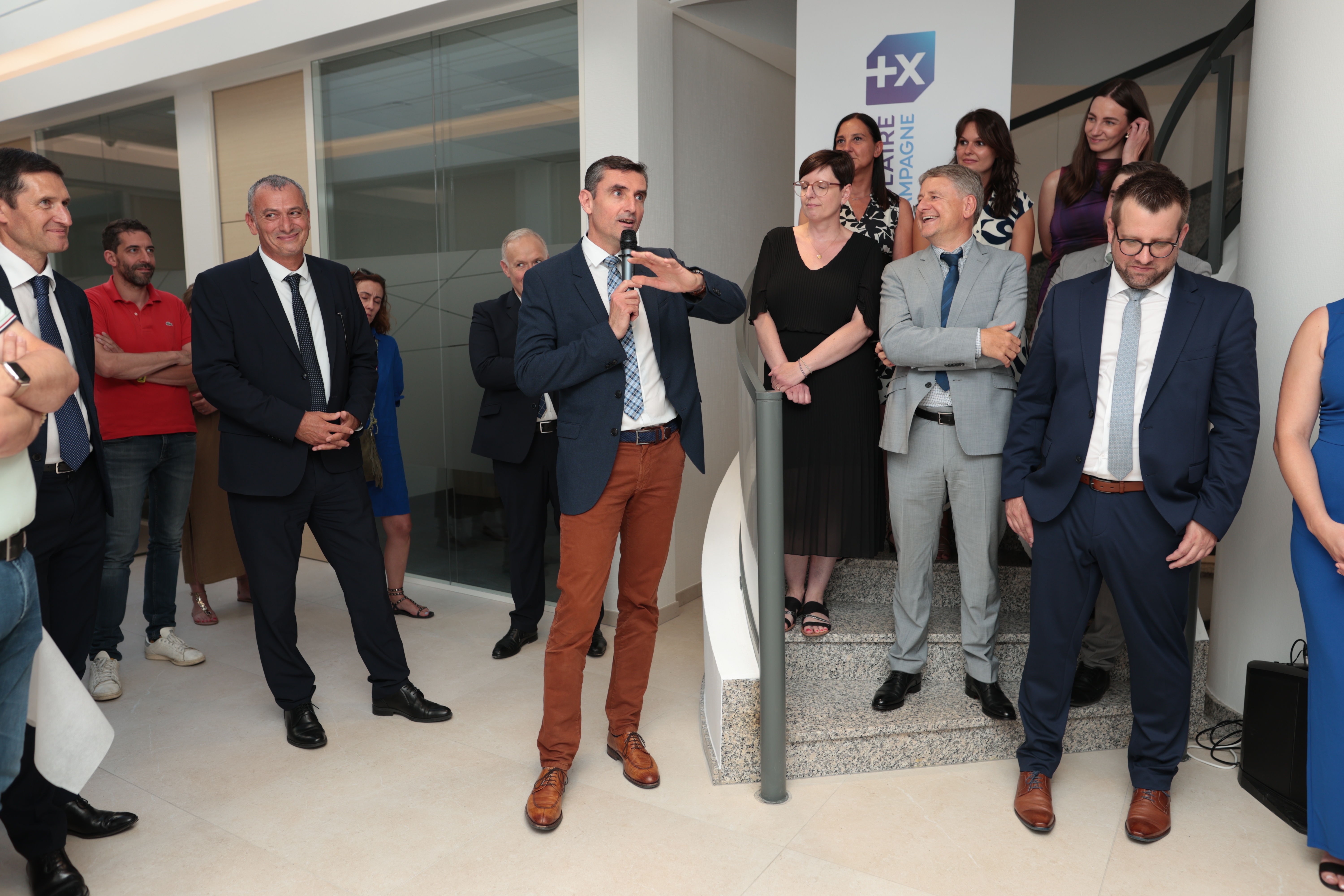 [Photo]  Discours de Yannick SUTTER, Directeur du Territoire Moselle Est et Sud de la BPALC