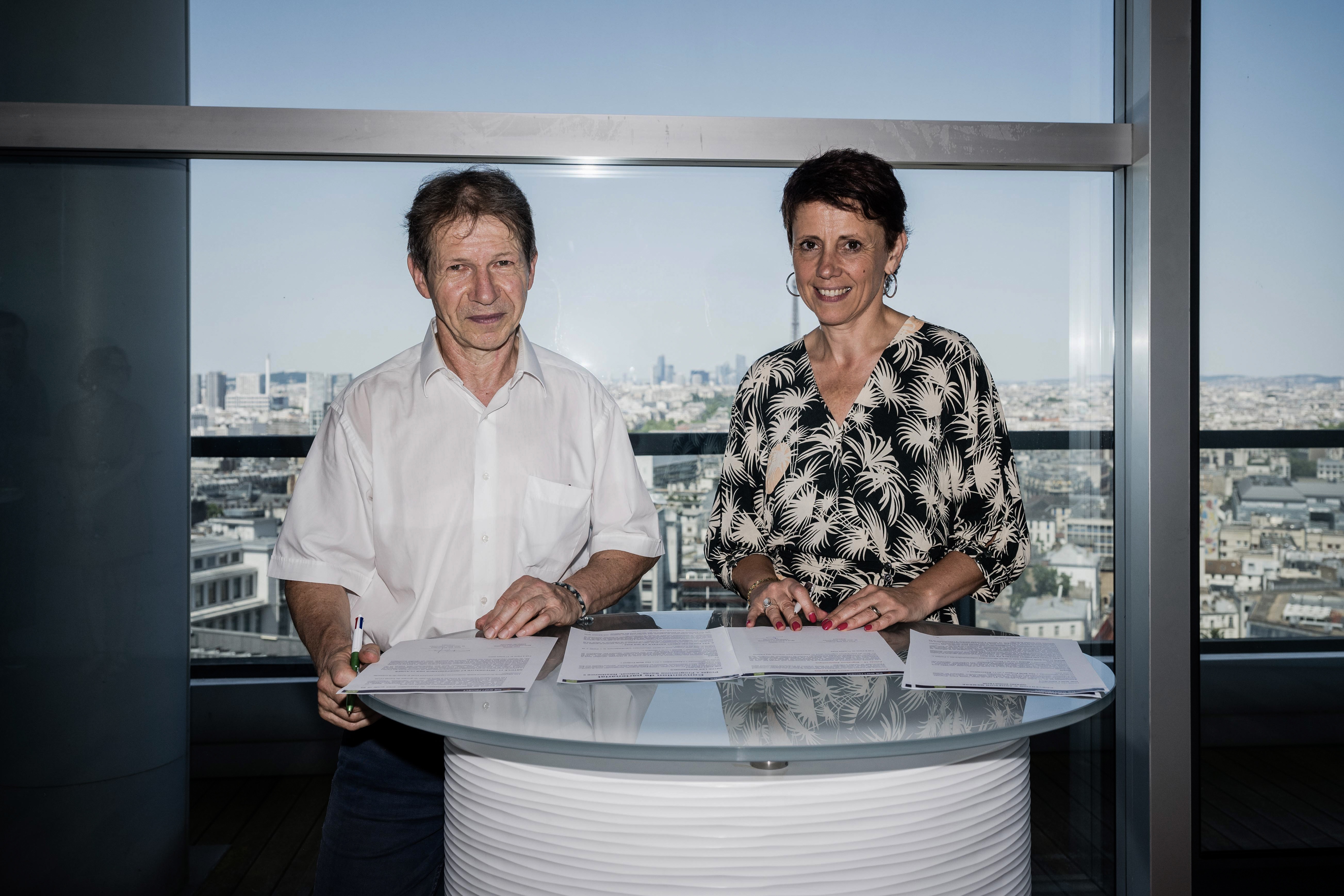 Jean-Marc Joncovici et Frédérique Lamarre