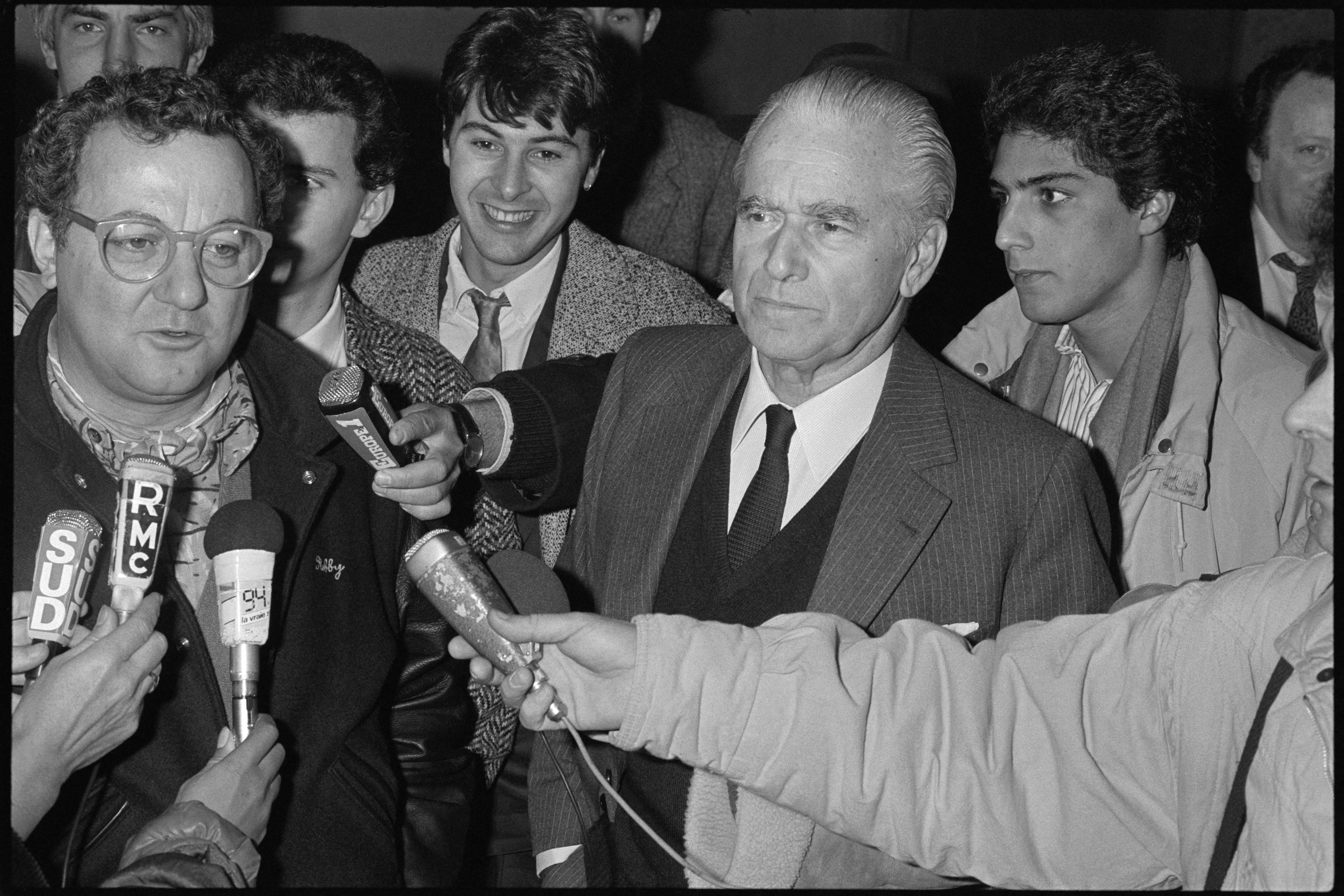 23 novembre 1985 - Jacques Chaban-Delmas © Vincent Amalvy - AFP.jpg