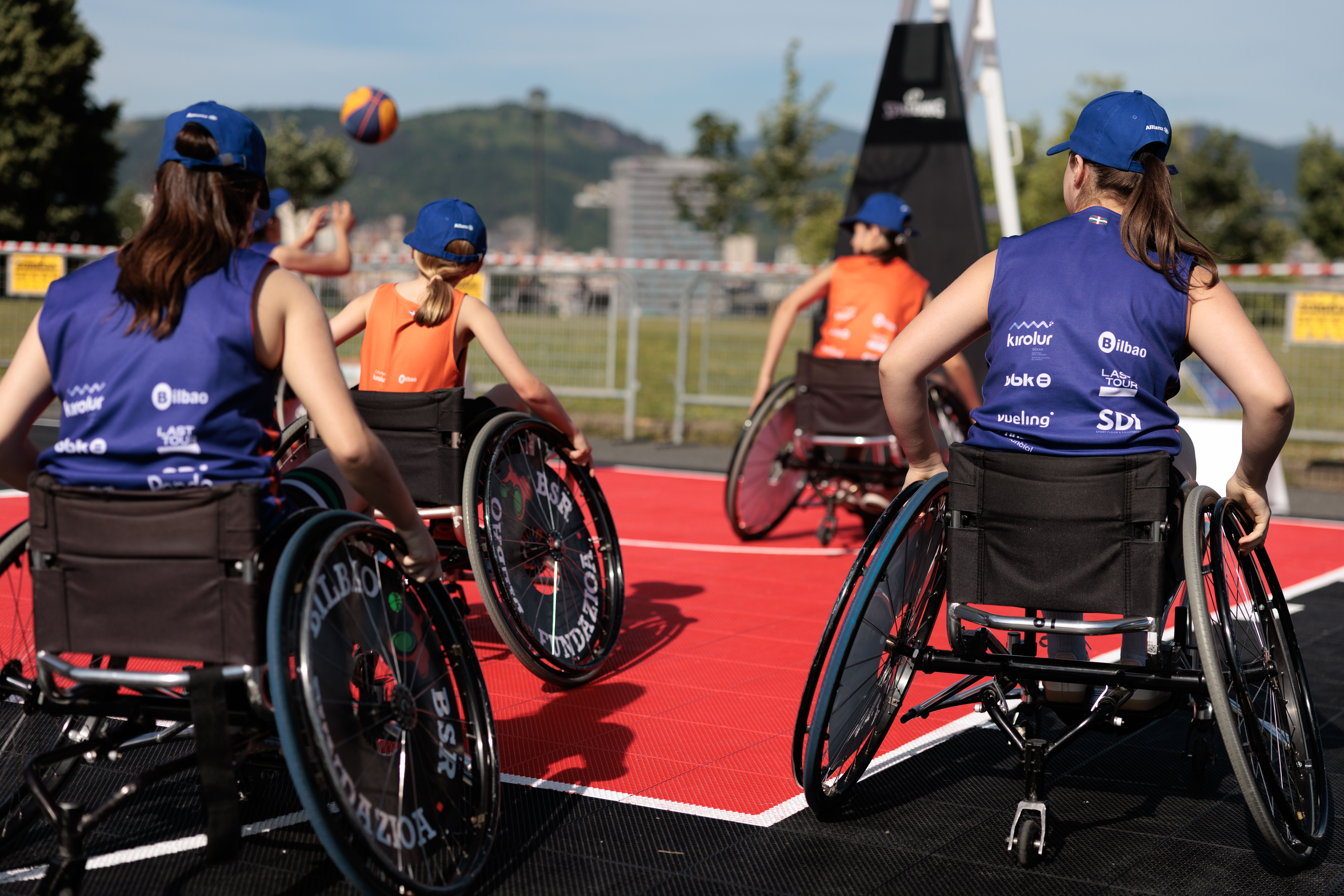 Baloncesto en silla de ruedas en Bilbao Jokoan 2026