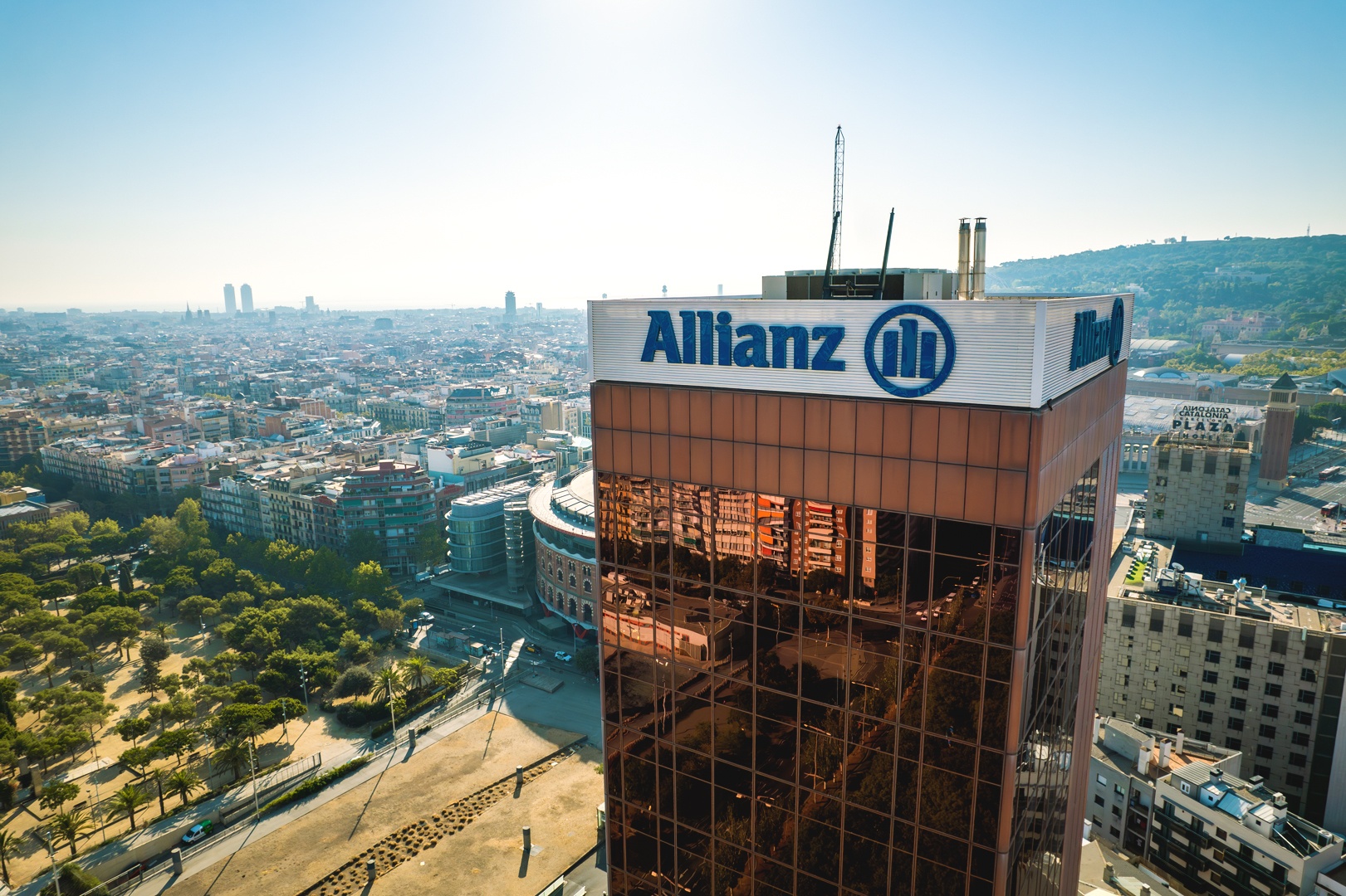 Edificio corporativo de Allianz en Barcelona