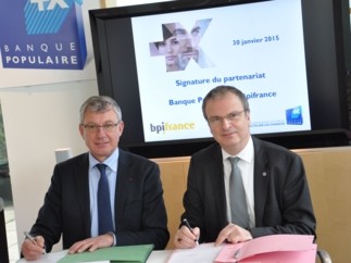 Banque Populaire 1er signataire de la nouvelle convention de délégation de décision en garantie de Bpifrance au profit des TPE et des PME françaises