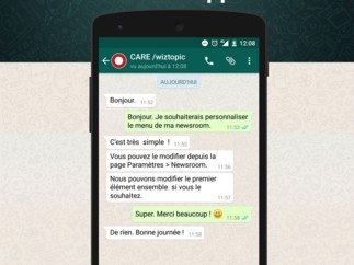 Wiztopic lance son service client sur WhatsApp