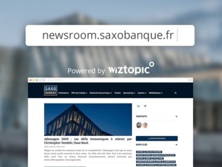 Comment optimiser la distribution et le référencement naturel des contenus d'information ? Le cas Saxo Banque