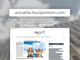 FOURPOINTS IM digitalise sa communication avec Wiztopic