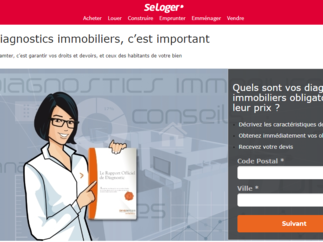DIAGNOSTIC IMMOBILIER : SeLoger et Diagamter signent un partenariat pour sécuriser l’achat immobilier