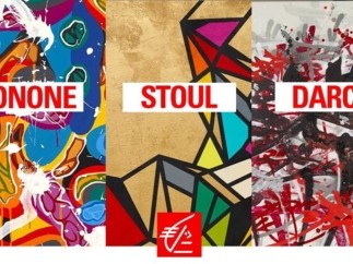 Payer avec une œuvre d’art : la collection exclusive de cartes bancaires Caisse d’Epargne signées par trois artistes majeurs de l’Urban Art.