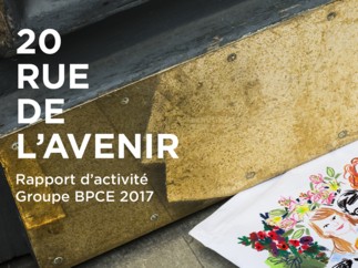 20 rue de l'Avenir ... le nouveau et étonnant rapport d'activité 2017 du Groupe BPCE
