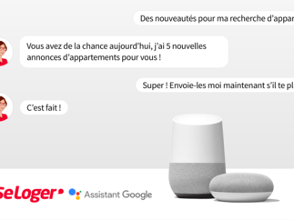 SeLoger : 1er site de recherche immobilière en France à lancer la recherche immobilière vocale sur l’Assistant Google !