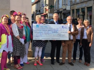 2 000 € du "Fonds ACEF pour la Solidarité" remis à la Compagnie "Théâtre Actif"