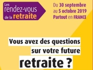 Les Rendez-vous de la Retraite Agirc-Arrco reviennent du 30 septembre au 5 octobre 2019