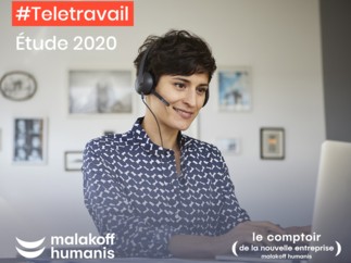 Malakoff Humanis présente les résultats de son étude annuelle Télétravail 2020 avec un focus sur l’impact des grèves et des épidémies