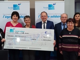 L'association "AUTREMENT" reçoit 3 000 euros du Fonds ACEF pour la Solidarité