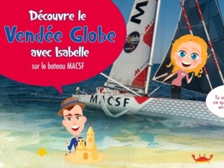 Edukit, l’outil pédagogique qui raconte le Vendée Globe avec Isabelle Joschke