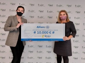 Allianz moviliza a su entorno y recauda 22.000€ para la Asociación Española Contra el Cáncer