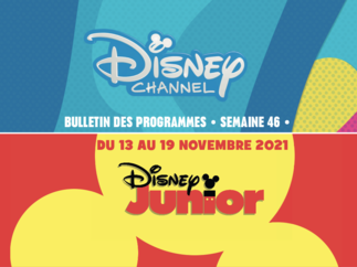 Chaînes Disney Channel & Disney Junior - Bulletin des programmes semaine 46