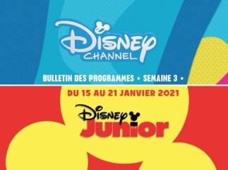 Chaînes Disney Channel & Disney Junior - Bulletin des programmes semaine 3