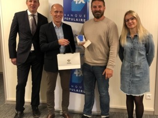 Le DOMAINE FISCHBACH a reçu le Trophée de la « Dynamique Agricole et Viticole » de la BPALC  catégorie Viticulture
