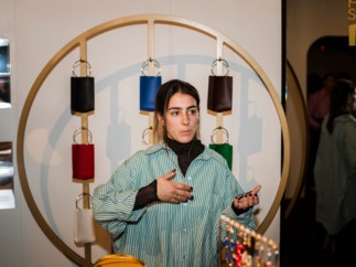 Sabela Juncal, ganadora del concurso Mó x New Talent Allianz EGO en MBFWMadrid