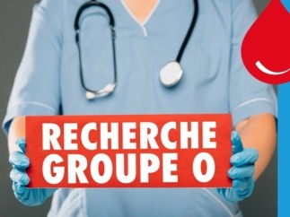 L’EFS appelle à la mobilisation des donneurs de groupe sanguin O-