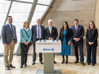 Allianz firma un acuerdo de colaboración con el Museo Guggenheim Bilbao