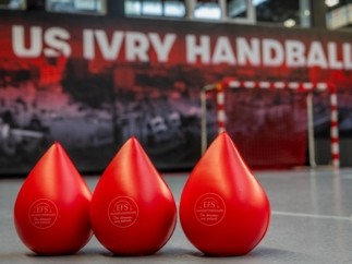 L’Etablissement français du sang Ile-de-France et l’US Ivry Handball : ça matche !