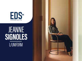 Jeanne Signoles , la main dans le sac pour façonner une empreinte durable