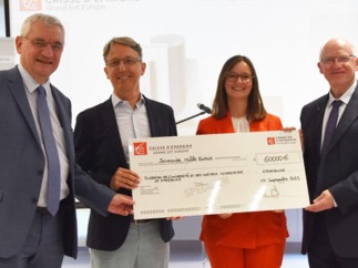 La Caisse d’Epargne Grand Est Europe accompagne les Hôpitaux Universitaires de Strasbourg dans l’amélioration du diagnostic des maladies neurodégénératives.