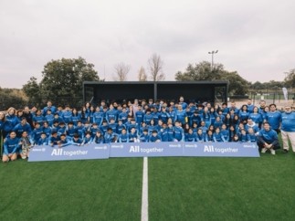 Allianz invita a más de 100 jóvenes a Toni Kroos Academy en el marco del movimiento All together