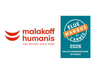 Malakoff Humanis est élue Marque de l'Année 2026