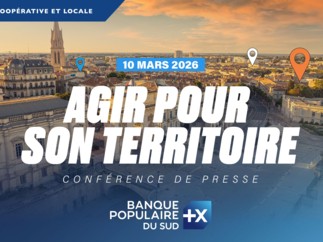Conférence de presse 2026 de la Banque Populaire du Sud : "Agir pour son territoire"