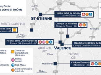 Le pôle Loire & Drôme de Ramsay Santé se réorganise sur le territoire afin d’optimiser les ressources soignantes