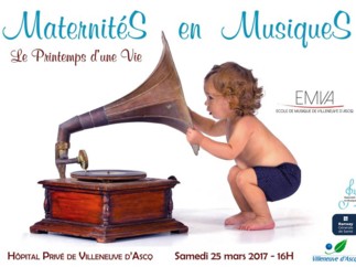 MaternitéS en MusiqueS - Un concert au cœur de l’Hôpital Privé de Villeneuve d’Ascq