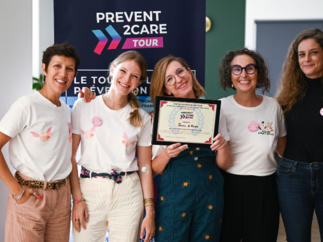 Bordeaux : L’association Jeune & Rose remporte la 3ème étape du Prevent2Care Tour