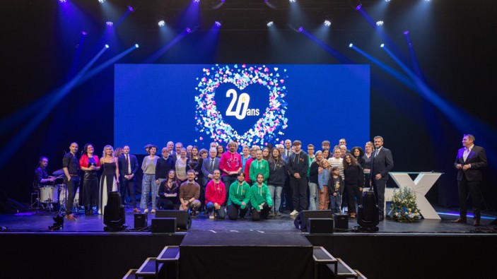 20 000 € remis à des associations & 20 ans de solidarité célébrés à Sausheim !