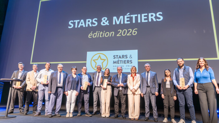 Stars & Métiers 2026 : cinq entreprises artisanales lorraines distinguées pour leur excellence, leur audace et leur innovation
