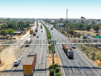 New gantry installed by ViaPlus for FreeFlow in India