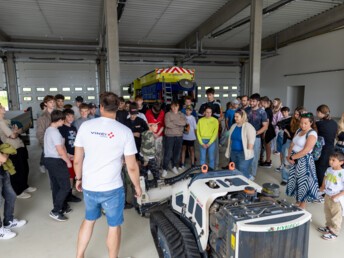 Presentation of road maintenance equipment – Via Salis, Open Tour 2026 - Czech Republic