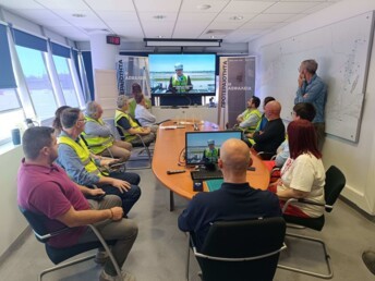 Greece - Safety workshop at Rio Antirrio bridge