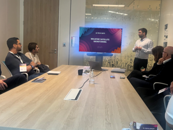 Conference on wildfire satellite monitoring at AI Tech Days