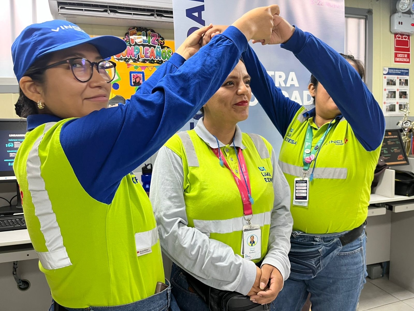 Lima Expresa well-being activities, Peru