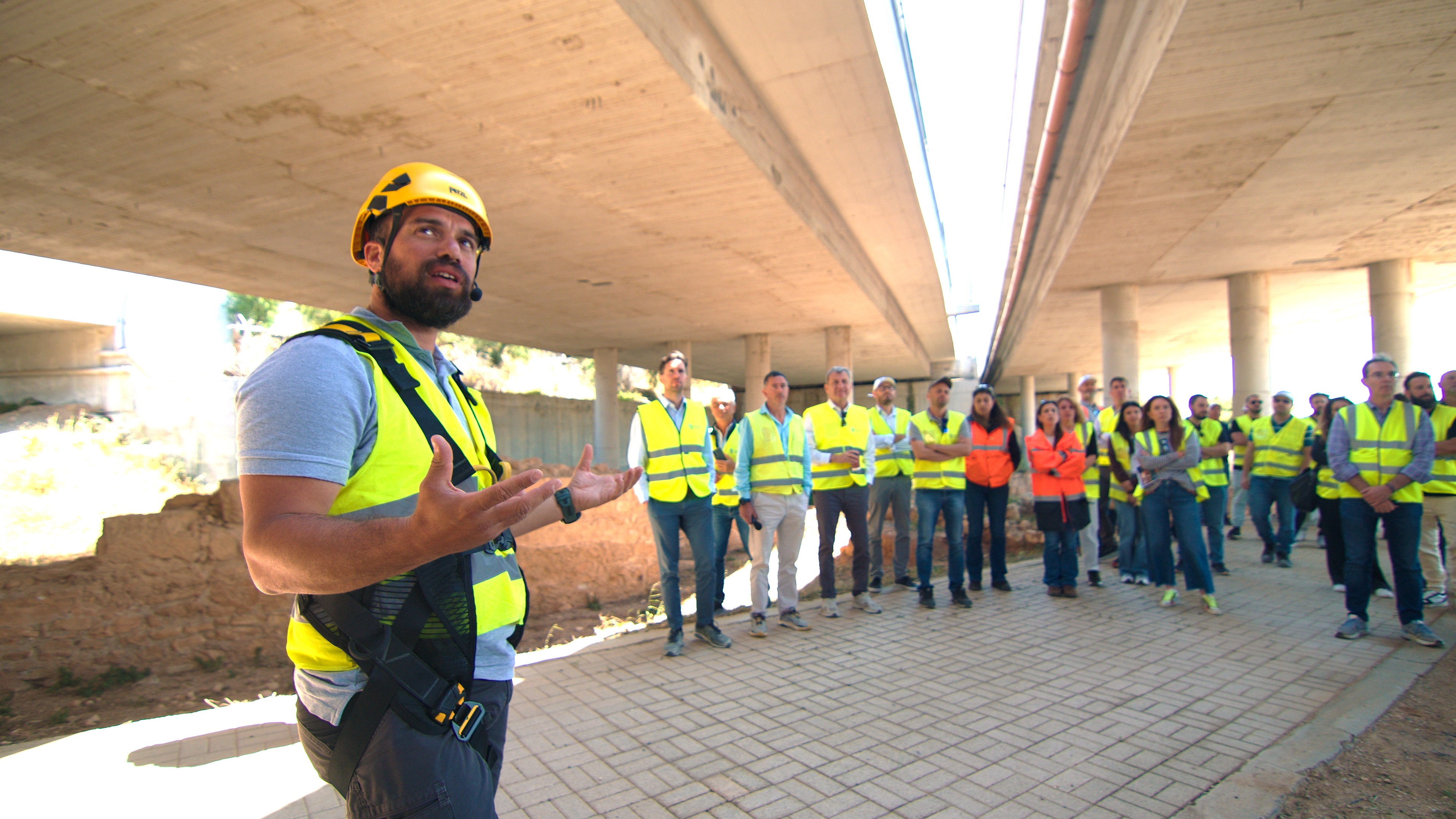 Greece - Olympia Odos safety exercises