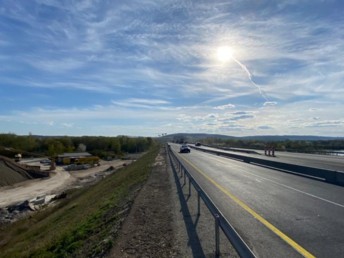 New section delivered on the A7-2 in Germany