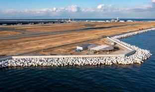 Tetrapods, Aéroport International du Kansai, Japon
