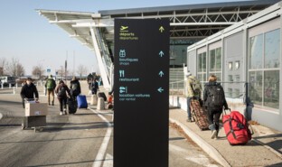 Aéroport de Grenoble, France
